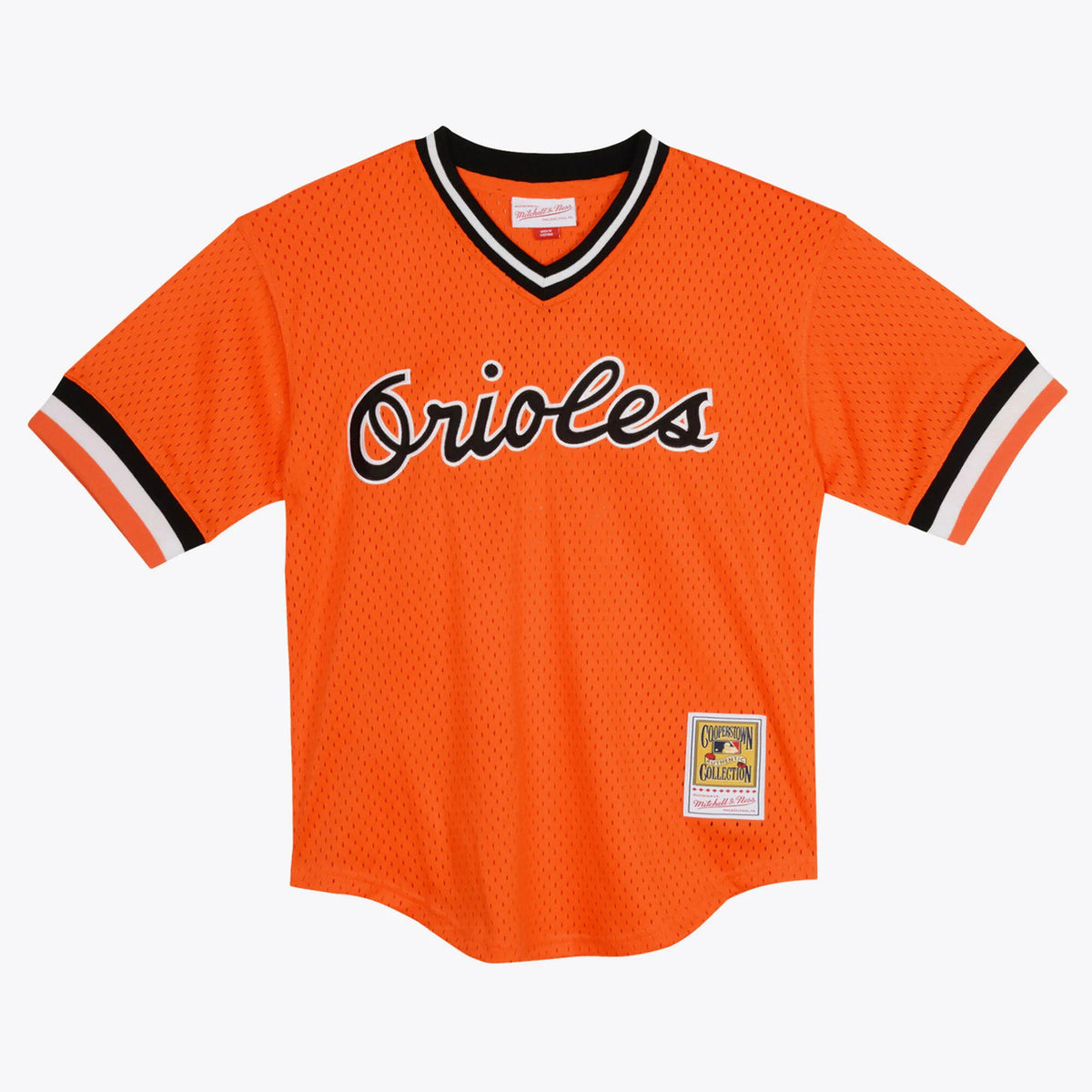 Cal Ripken Jr. #8 Baltimore Orioles Youth 1988 Authentic Batting Practice Jersey - Orange