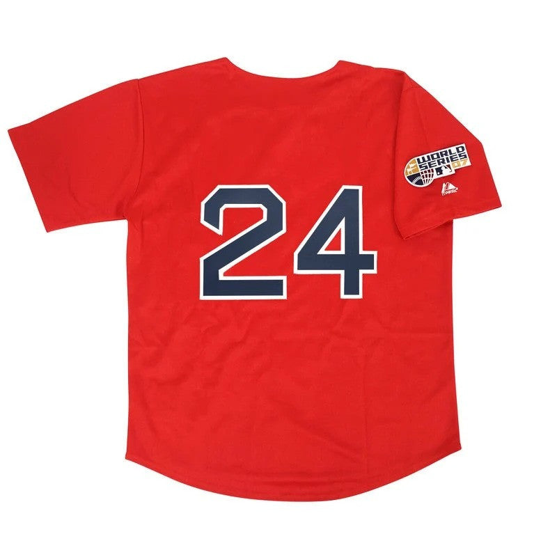 Manny Ramirez #24 Boston Red Sox 2007 World Series Alt M 2Xl Limited Jersey - Red