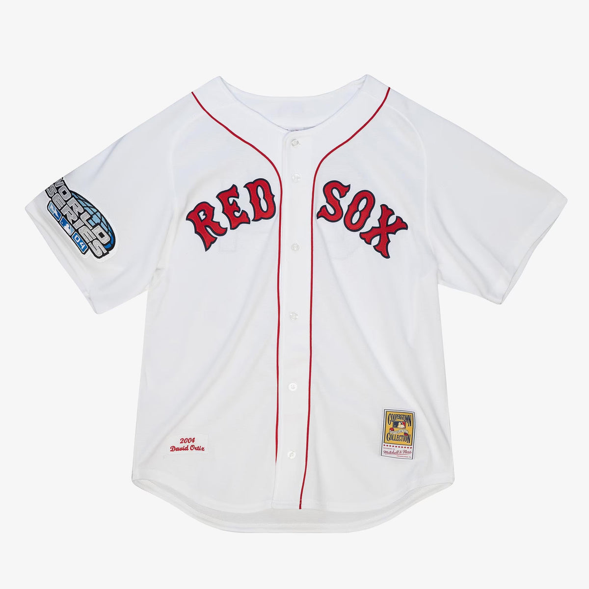 David Ortiz #34 Boston Red Sox 2004 Authentic Player Jersey - White