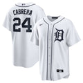 Miguel Cabrera #24 Detroit Tigers Home Limited Retired Player Jersey - White