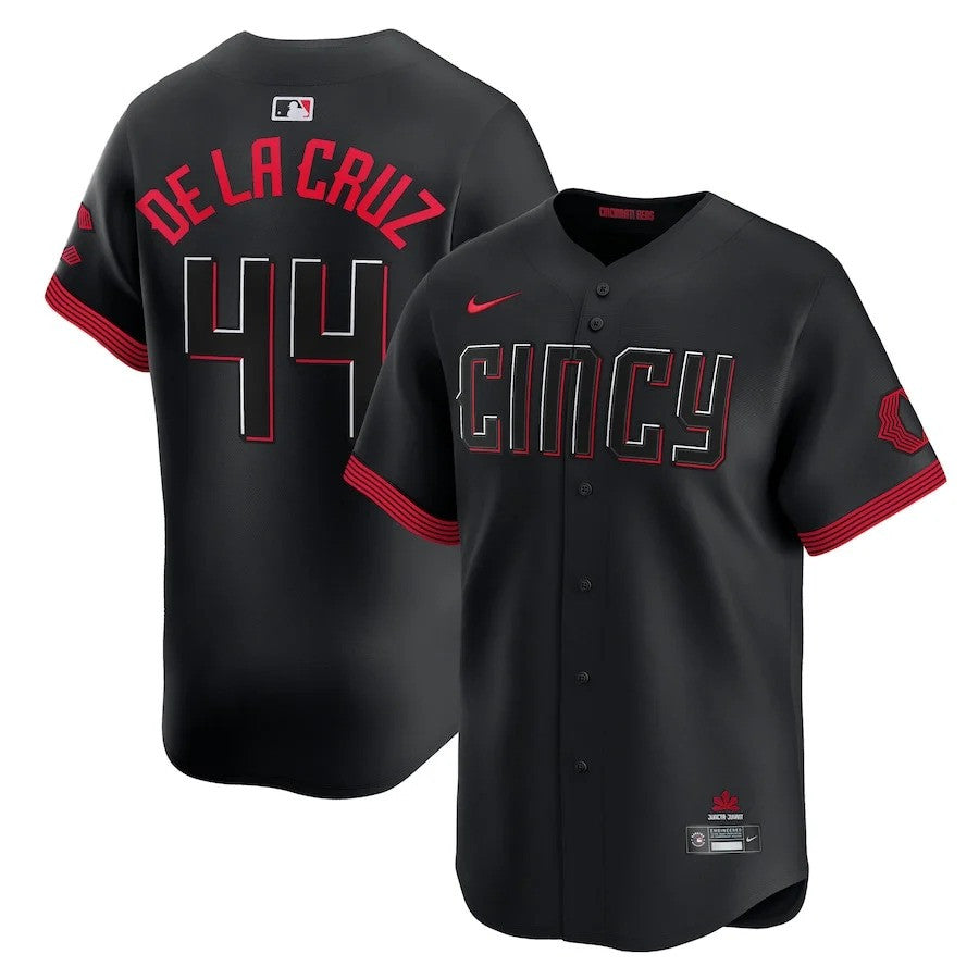 Elly De La Cincinnati Reds Cruz City Connect Limited Jersey - Black