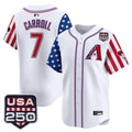 Arizona Diamondbacks Men America Edition Vapor Premier Limited Jersey
