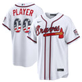 Atlanta Braves 2026 Custom Star Edition Stars Stripes Stadium Limited Jersey - White