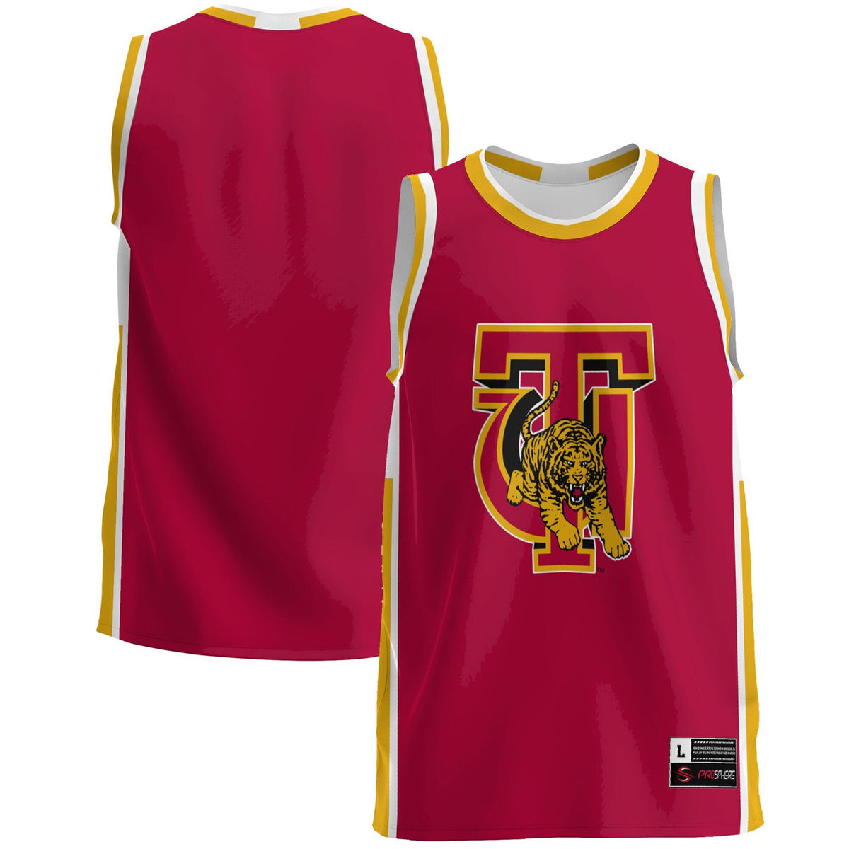 Detroit Tigers Gameday Greats Men'S Tuskegee Golden Limited Lightweight Basketball Jersey - Crimson