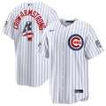 Pete Crow Chicago Cubs 2026 Star Edition Stars Stripes Armstrong Stadium Limited Jersey - White