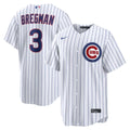 Alex Bregman #3 Chicago Cubs Home Limited Jersey - White