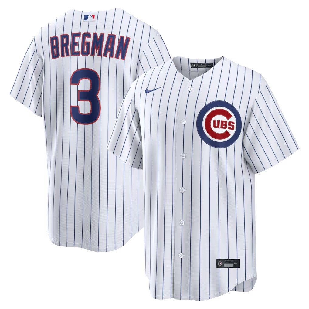 Alex Bregman #3 Chicago Cubs Home Limited Jersey - White
