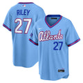 Austin Riley #27 Atlanta Braves Nike 2026 City Connect Stadium Limited Jersey - Powder Blue