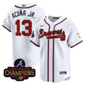 Atlanta Braves 2021 World Series Champions Patch Vapor Premier Limited Jersey