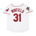 Dave Winfield #31 Cleveland Indians 1995 Home World Series Limited Jersey - White