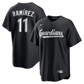 Jose Ramirez #11 Cleveland Guardians Limited Jersey - Black
