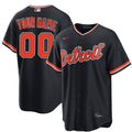 Detroit Tigers Custom Alternate Limited Jersey - Navy