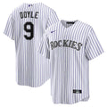 Brenton Doyle #9 Colorado Rockies Home Limited Jersey - White
