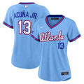 Atlanta Braves Nike Women'S 2026 Ronald Acu��a Jr. City Connect Stadium Limited Jersey - Powder Blue