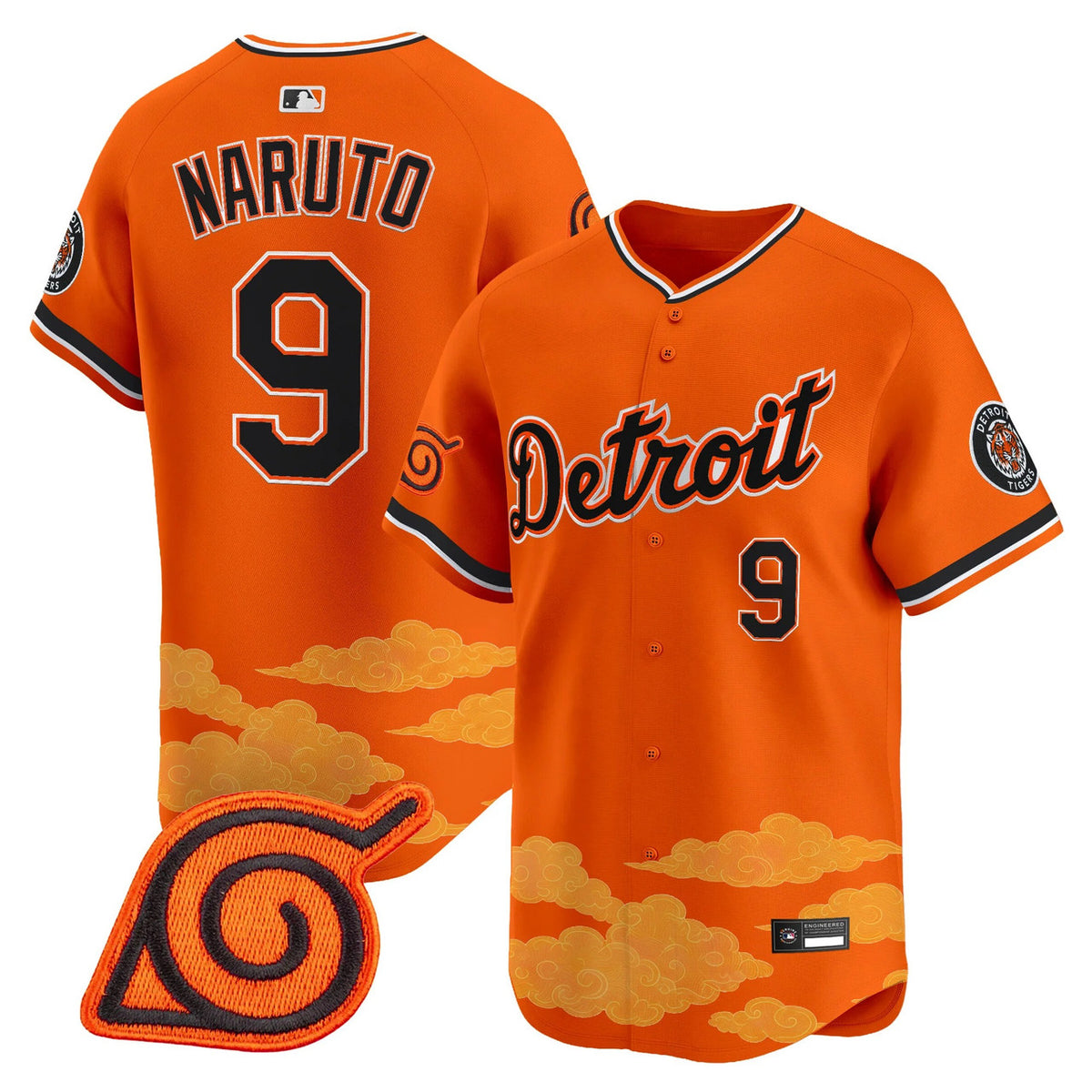 Detroit Tigers X Naruto Vapor Premier Limited Jersey
