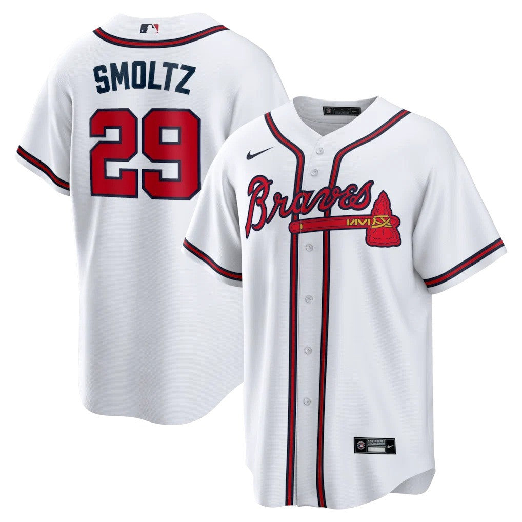 John Smoltz #29 Atlanta Braves Home Limited Retired Player Jersey - White