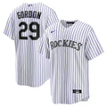 Tanner Gordon Colorado Rockies Home Limited Jersey - White