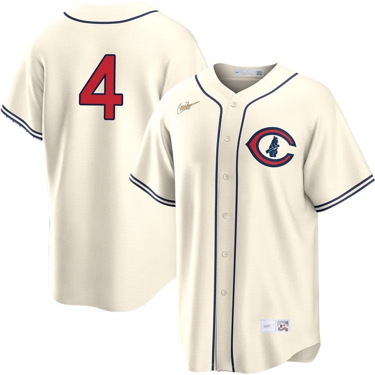 Pete Crow Armstrong #4 Chicago Cubs Field Of Dreams Limited Jersey - Cream