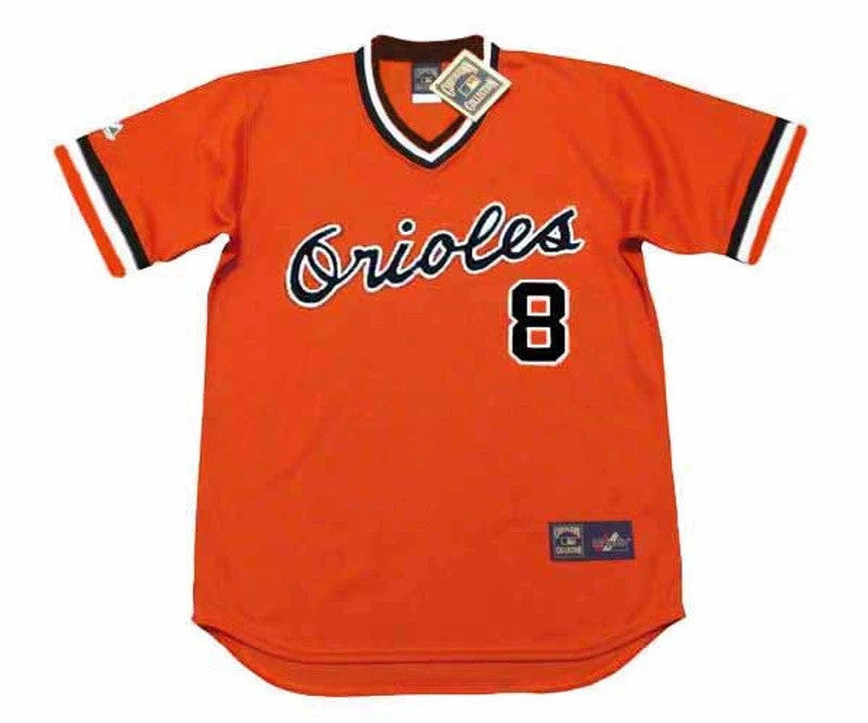 Cal Ripken Jr #8 Baltimore Orioles 1983 Cooperstown Alternate Limited Baseball Jersey