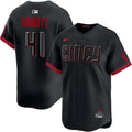 Andrew Abbott #41 Cincinnati Reds City Connect Limited Jersey - Black