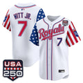 Kansas City Royals Men America Edition Vapor Premier Limited Jersey