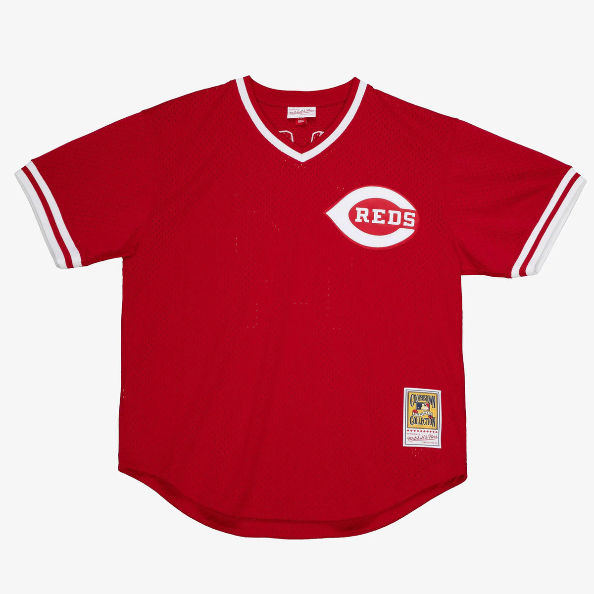 Pete Rose #14 Cincinnati Reds Men'S 1984 Mesh Limited Batting Practice Jersey - Red