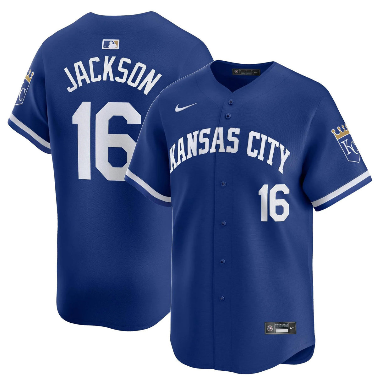 Bo Jackson Kansas City Royals Alternate Limited Jersey - Royal Blue