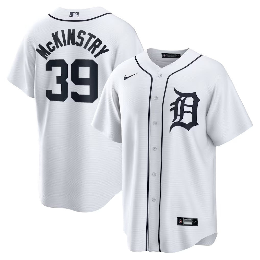 Zach Mckinstry #39 Detroit Tigers Home Limited Jersey - White