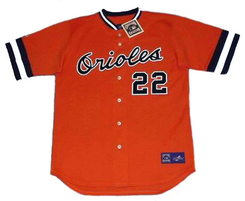 Jim Palmer #22 Baltimore Orioles 1971 Cooperstown Limited Throwback Baseball Jersey