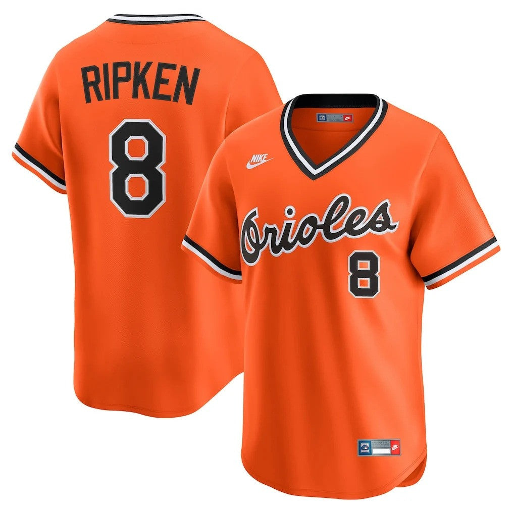 Cal Ripken Sr Baltimore Orioles Throwback Cooperstown Limited Jersey - Orange