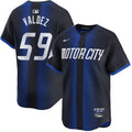 Framber Valdez #59 Detroit Tigers City Connect Limited Jersey - Black