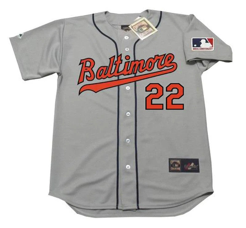 Jim Palmer #22 Baltimore Orioles 1969 Cooperstown Away Limited Baseball Jersey