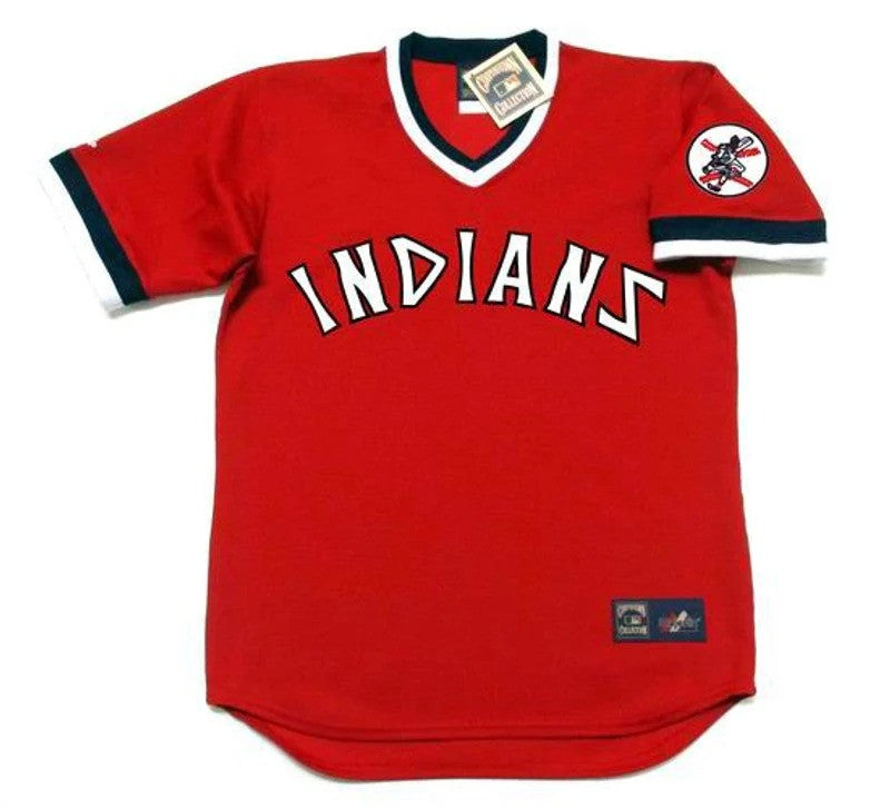 Oscar Gamble Cleveland Indians 1975 Cooperstown Limited Throwback Baseball Jersey