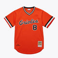 Cal Ripken Jr. #8 Baltimore Orioles 2001 Authentic Alternate Throwback Jersey - Orange