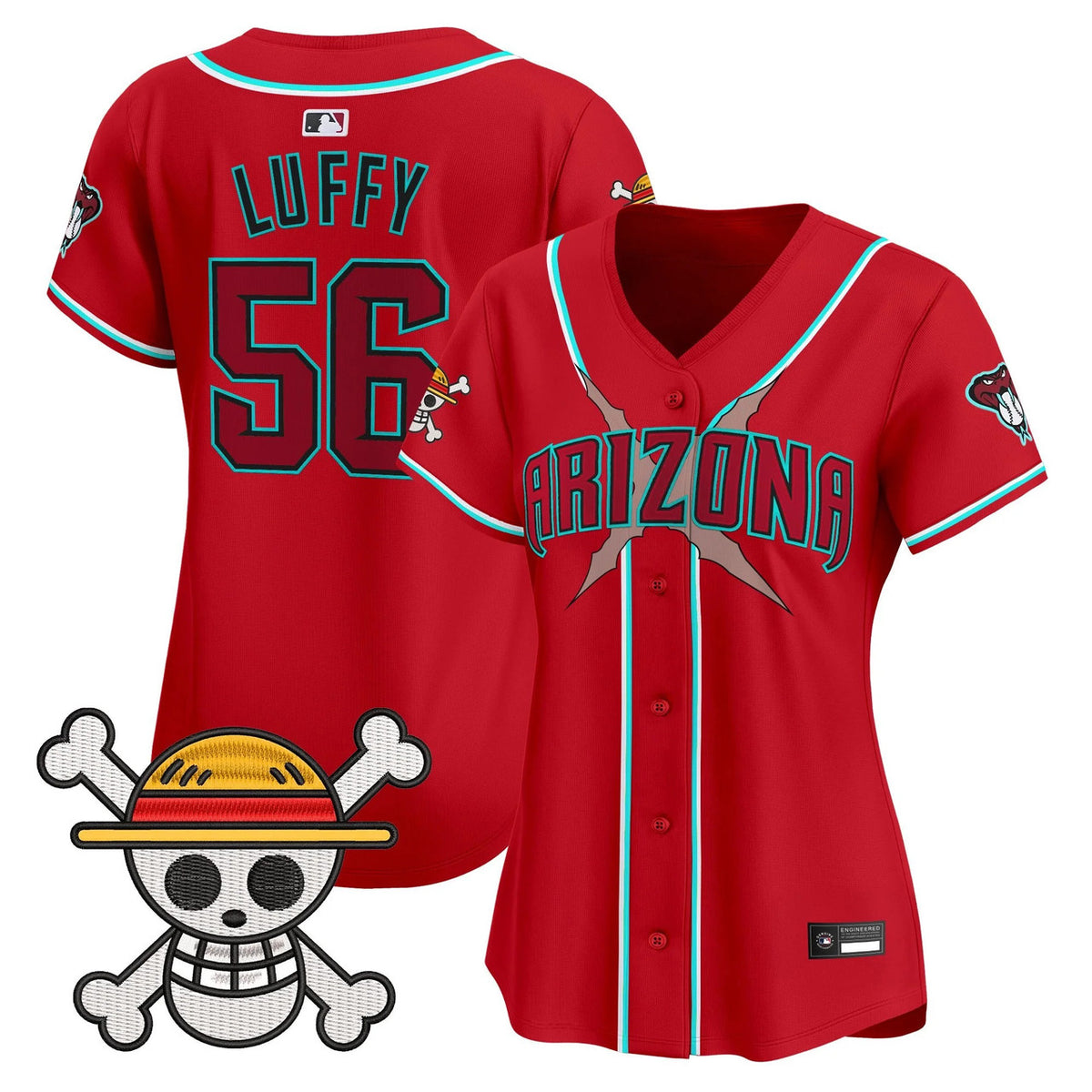 Arizona Diamondbacks Women X One Piece Vapor Premier Limited Jersey