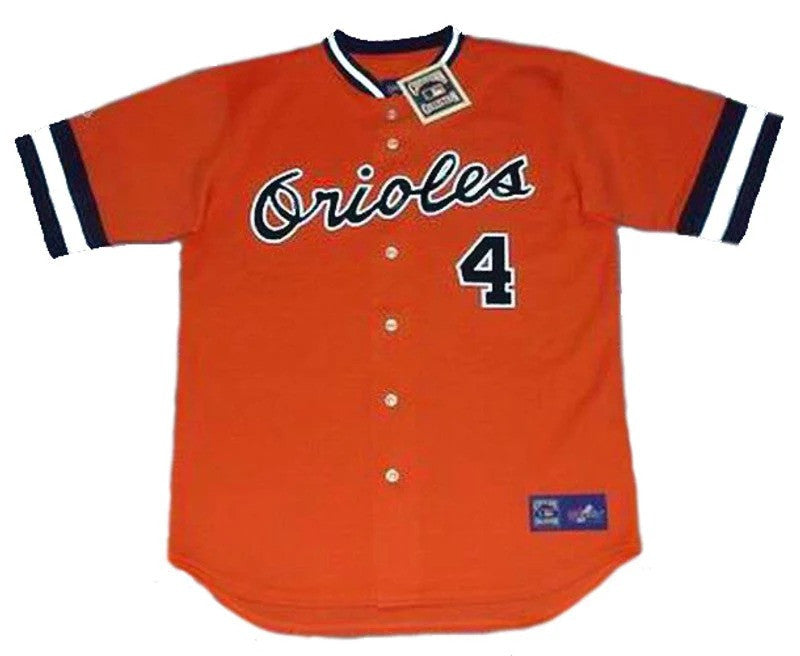 Earl Weaver Baltimore Orioles 1971 Cooperstown Limited Throwback Baseball Jersey
