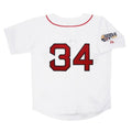 David Ortiz #34 Boston Red Sox 2007 Home World Series M 2Xl Limited Jersey - White