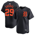Tarik Skubal #29 Detroit Tigers Alternate Limited Jersey - Navy