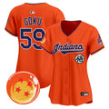 Cleveland Indians Women X Dragon Ball Vapor Premier Limited Jersey