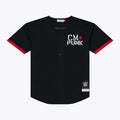 Cm Punk Wwe Mesh Limited Baseball Jersey - Black