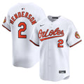 Gunnar Henderson #2 Baltimore Orioles Home Limited Jersey - White