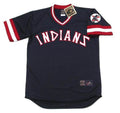 Dennis Eckersley #43 Cleveland Indians 1977 Cooperstown Throwback Away Limited Jersey