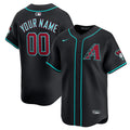 Arizona Diamondbacks Limited Custom Jersey - Black