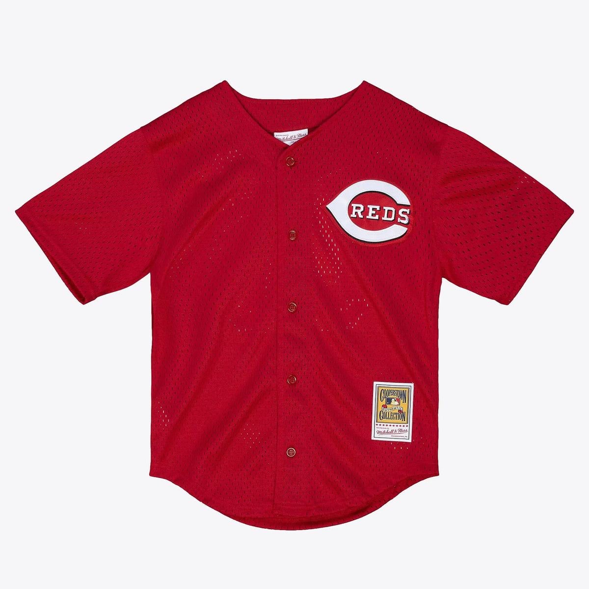 Ken Griffey Jr. Cincinnati Reds Youth 2000 Mesh Limited Batting Practice Jersey - Red