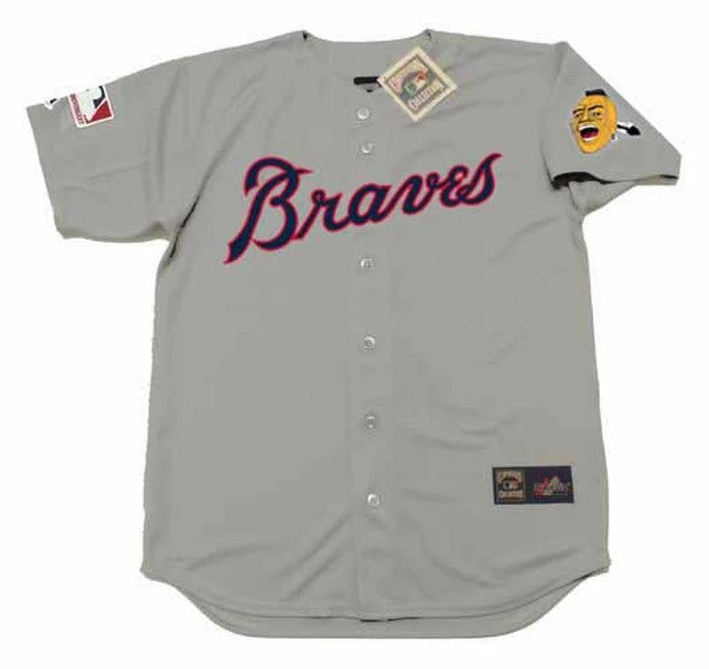 Dusty Baker Atlanta Braves 1969 Away Limited Throwback Baseball Jersey