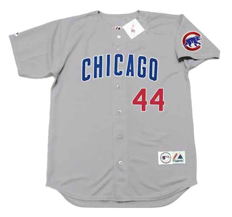 Anthony Rizzo #44 Chicago Cubs 2016 Away Limited Throwback Baseball Jersey