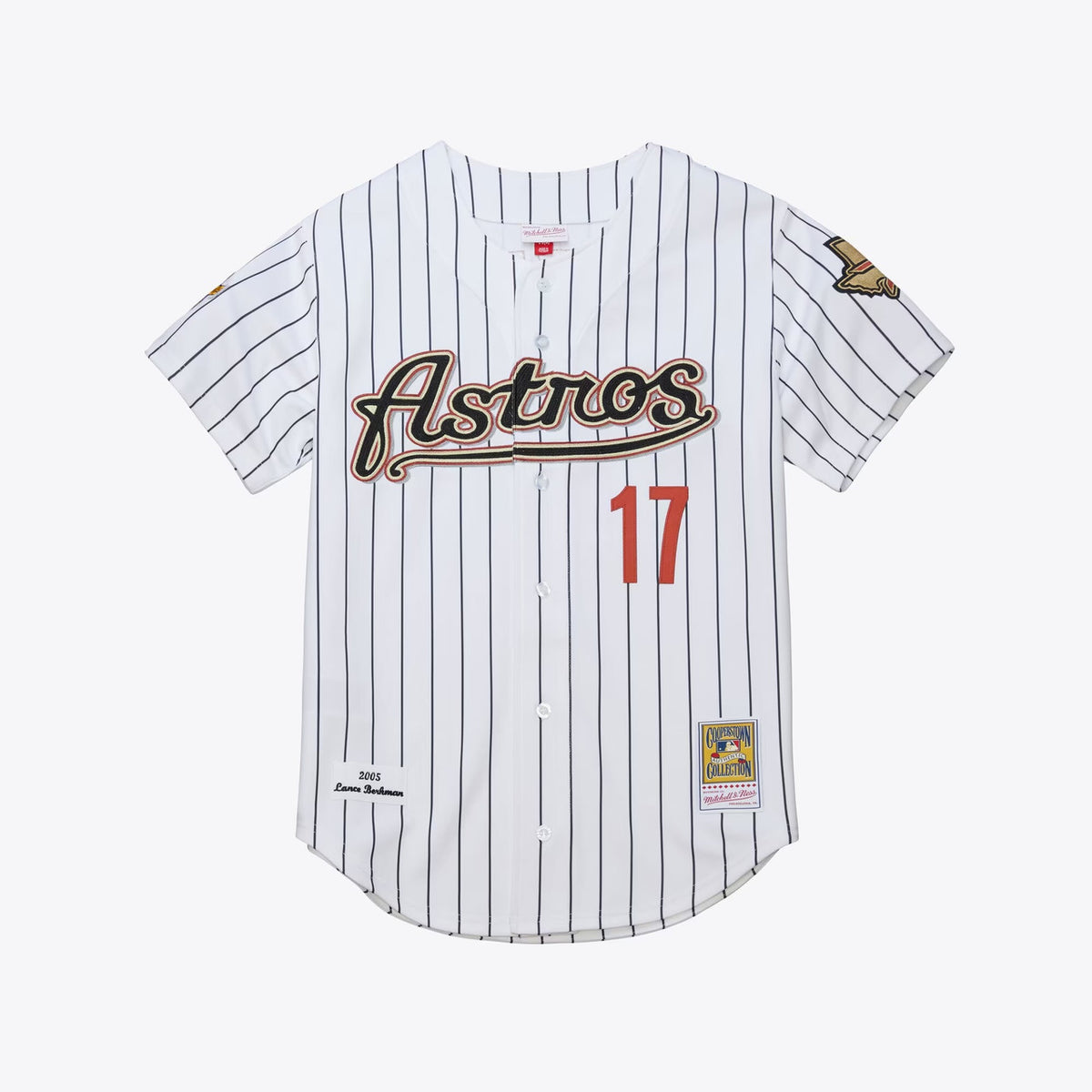 Lance Berkman Houston Astros 2005 Authentic Jersey - White