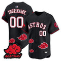Houston Astros X Naruto Akatsuki Edition Vapor Premier Limited Custom Jersey