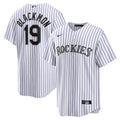 Charlie Blackmon #19 Colorado Rockies Home Limited Jersey - White