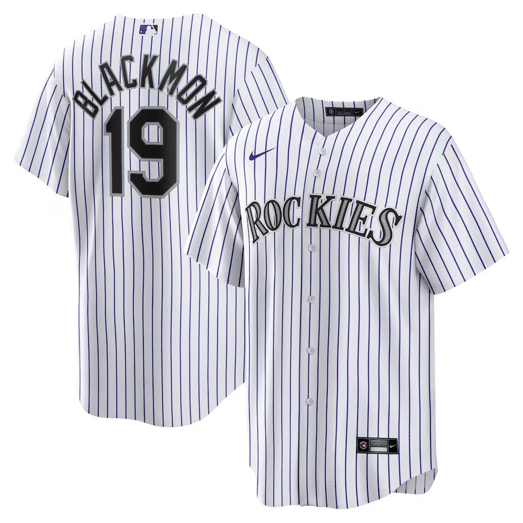 Charlie Blackmon #19 Colorado Rockies Home Limited Jersey - White